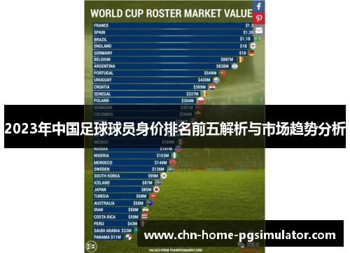 2023年中国足球球员身价排名前五解析与市场趋势分析