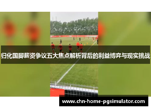 归化国脚薪资争议五大焦点解析背后的利益博弈与现实挑战